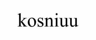 kosniuu