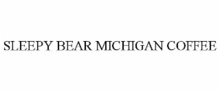 sleepy bear michigan coffee