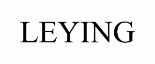 leying