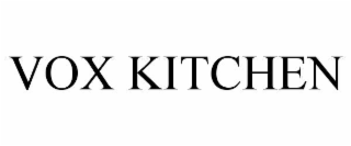 vox kitchen