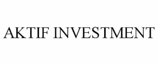 aktif investment