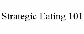 strategic eating 101