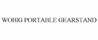 wobig portable gearstand