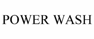 power wash