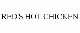 red's hot chicken