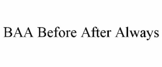 baa before after always