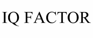 iq factor