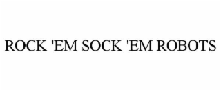 rock 'em sock 'em robots