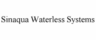 sinaqua waterless systems