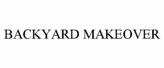 backyard makeover