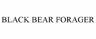 black bear forager