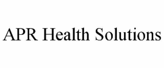 apr health solutions