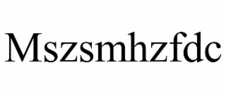 mszsmhzfdc