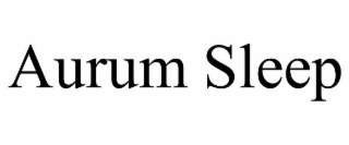 aurum sleep