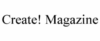 create! magazine