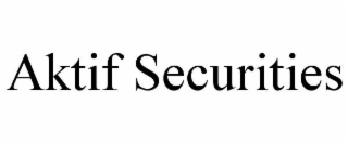 aktif securities