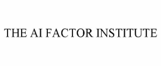 the ai factor institute