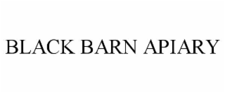 black barn apiary
