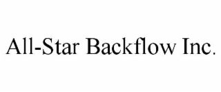 all-star backflow inc.
