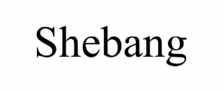 shebang