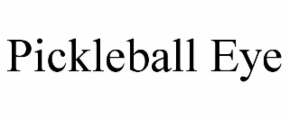 pickleball eye