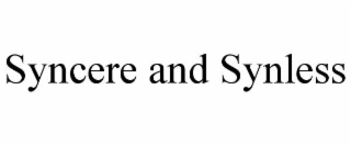syncere and synless
