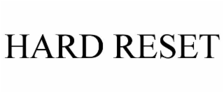 hard reset