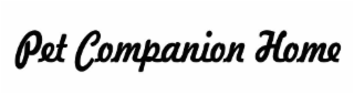 pet companion home