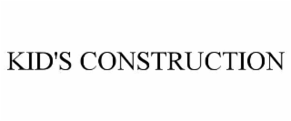 kid's construction