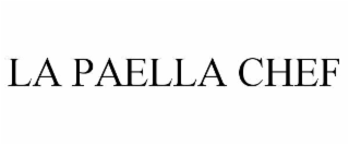 la paella chef