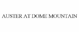 auster at dome mountain