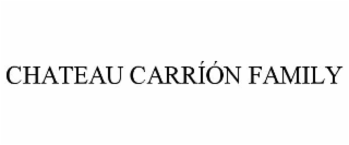 chateau carrÍÓn family