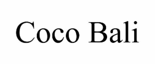 coco bali