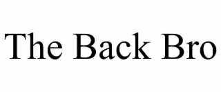 the back bro