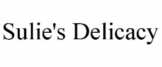 sulie's delicacy