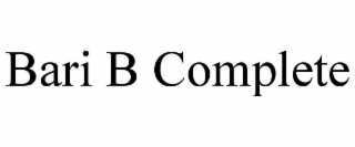 bari b complete