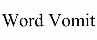 word vomit