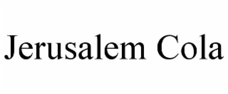 jerusalem cola