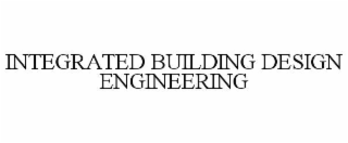 integrated building design engineering