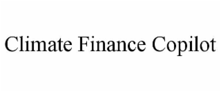 climate finance copilot