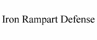 iron rampart defense