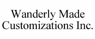 wanderly made customizations inc.