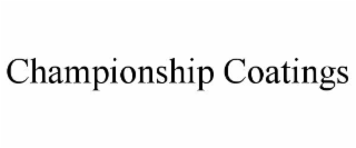 championship coatings