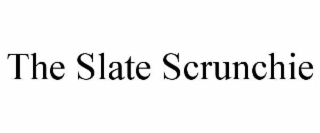 the slate scrunchie