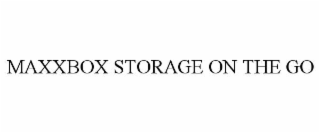 maxxbox storage on the go