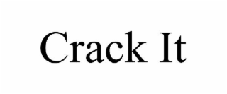 crack it