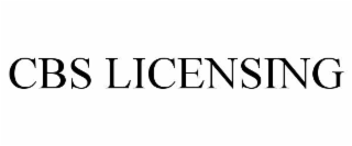 cbs licensing