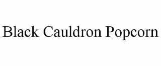 black cauldron popcorn