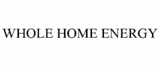 whole home energy