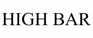 high bar